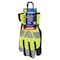 Viswerx Hi-Vis Mechanic Glove-Elastic Wrist & Open Cuff LG 127-11032 - alternate 1